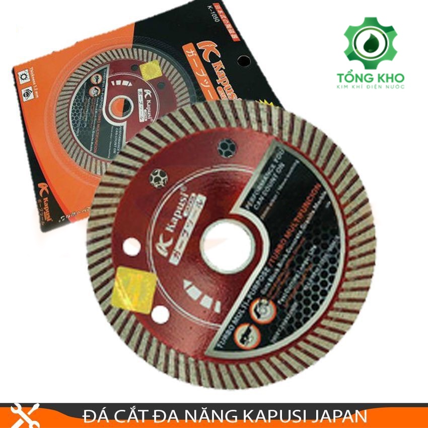 Đá cắt đa năng Kapusi Japan chính hãng Nhật - Đá cắt sắt, thép, inox, siêu sắc, bền cao cấp - Tổng kho kim khí điện nước