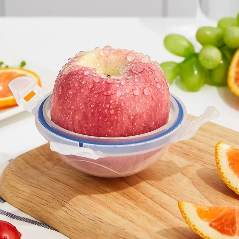Hộp Đựng Trái Cây / Rau Củ Quả Bằng Nhựa Trong Suốt Chống Rò Rỉ Tiện Dụng Cho Nhà Bếp
