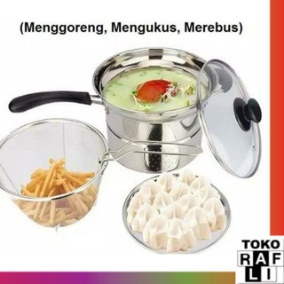 Mới Nồi Hấp Đa Năng 3 Trong 1