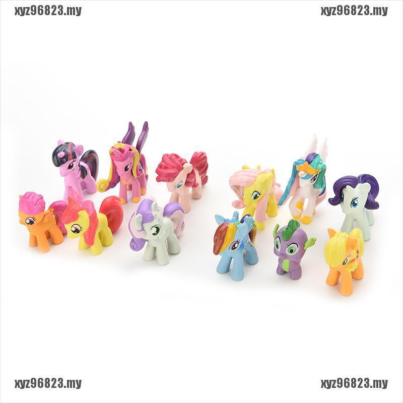 Bộ 12 Con Ngựa Pony Xyz76 Cho Bé