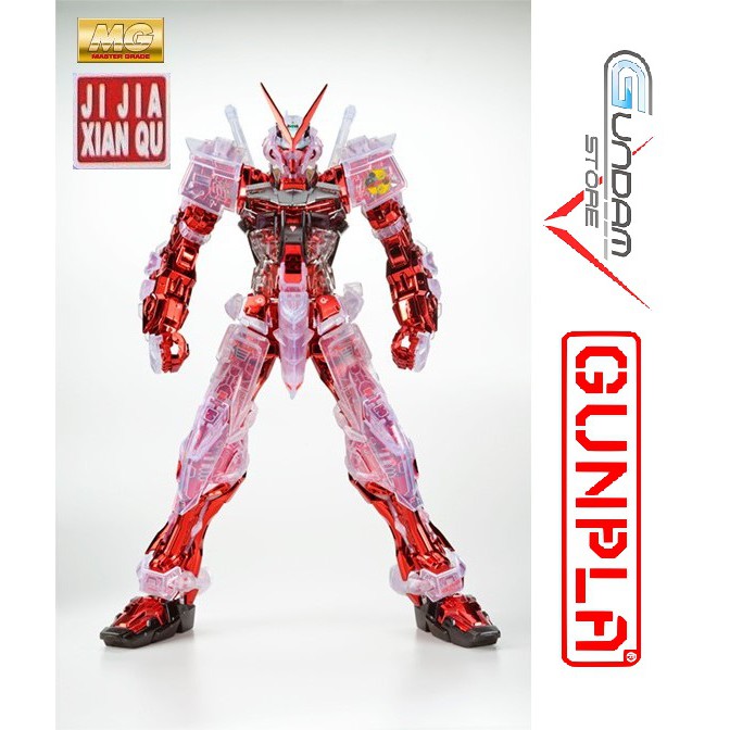 Jijia Mô Hình Gundam Mg Red Frame Astray Clear Color Plating 1/100 Đồ Chơi Lắp Ráp Anime