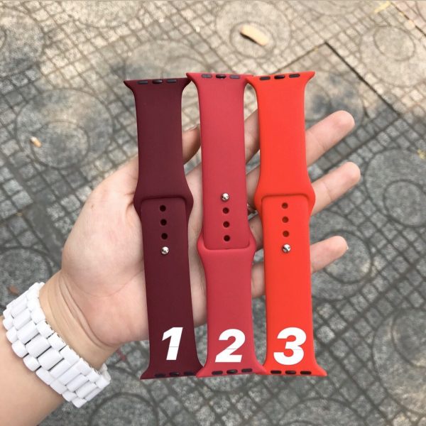 Dây Đeo Apple Watch Cao Su Cao Cấp dành cho Apple Watch Series 5/4/3/2/1 SE ĐỦ SIZE 38 40 42 44