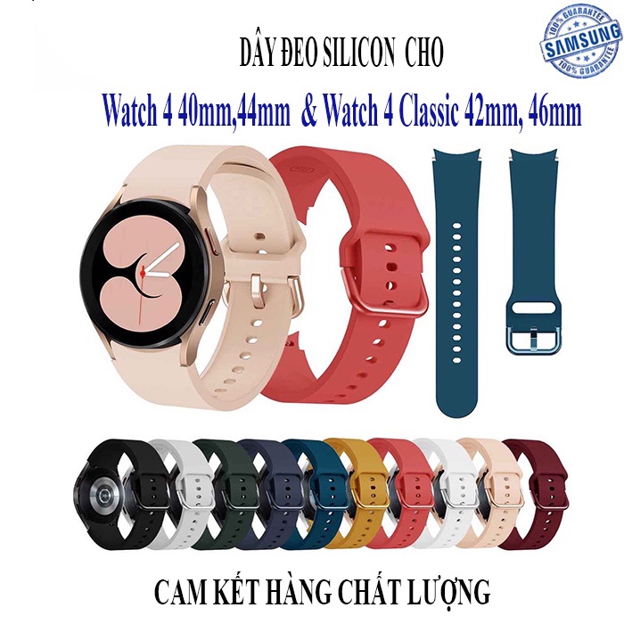 DÂY ZIN CHÍNH HÃNG SAMSUNG WATCH 4 40|42|44|46MM SANG XỊN MỊN
