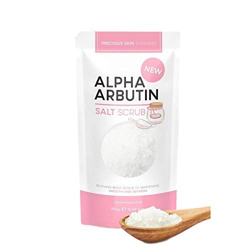 Muối tắm dưỡng trắŉg Alpha Arbutin Salt Scrub 300g Thái Lan