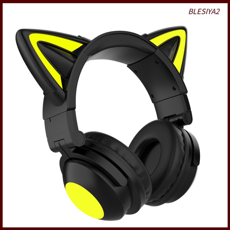 Cat Ear Wireless Bluetooth Headset Earphone Headphones Earpieces New