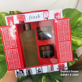 Set dưỡng da fresh black tea