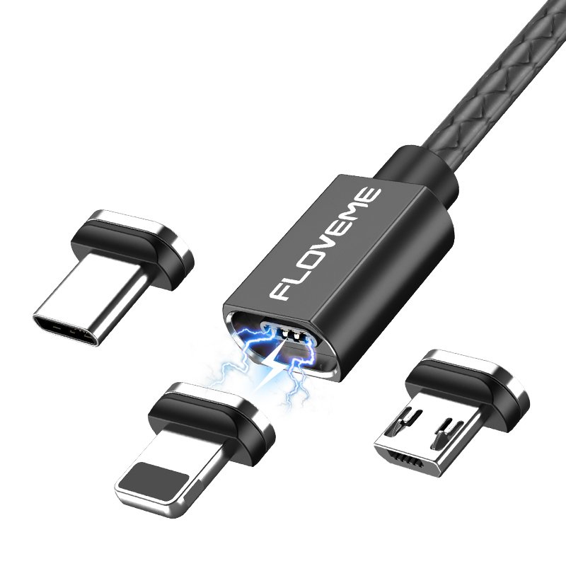 Dây Cáp Sạc Nhanh 3a Hai Mặt Từ Tính Tiện Dụng | BigBuy360 - bigbuy360.vn