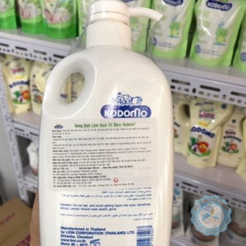 [CHÍNH HÃNG] Nước rửa bình sữa KODOMO ( Túi 700ml/ Chai 750ml) (katydang)