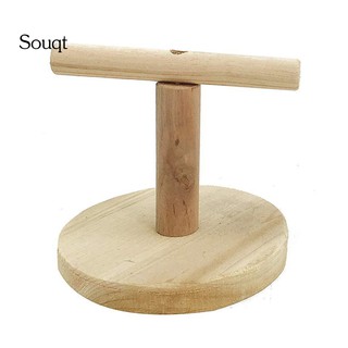 Cầu đứng bằng gỗ cho chim