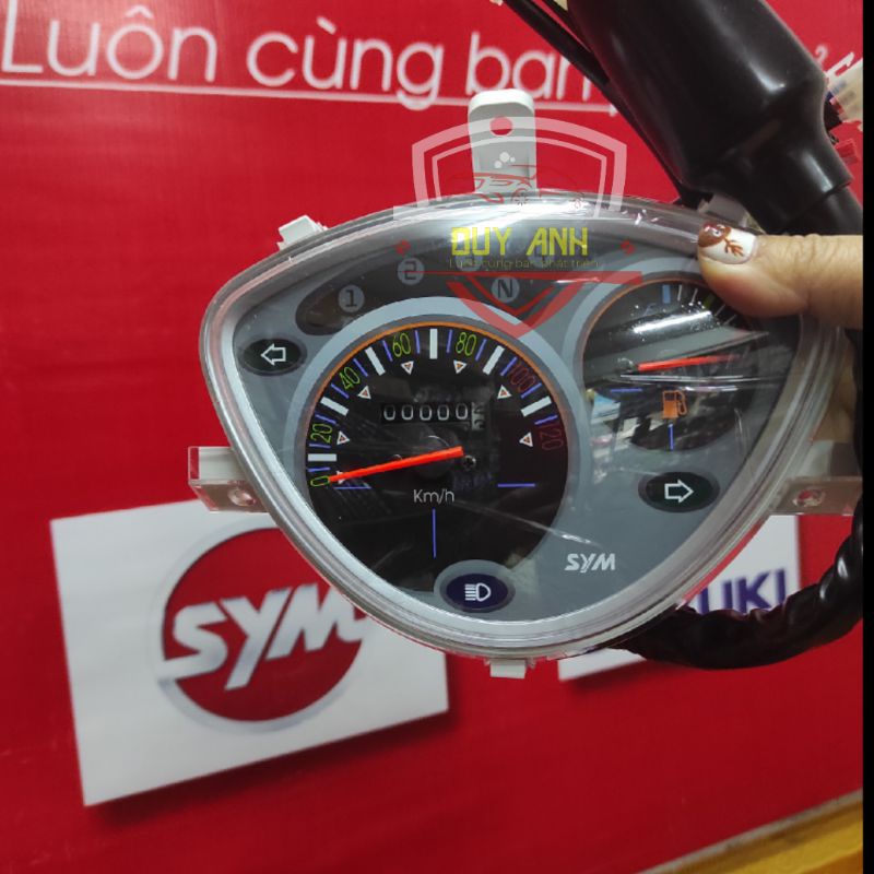 Xe máy Bộ đồng hồ elegant 100 SYM, đồng hồ xe SYM