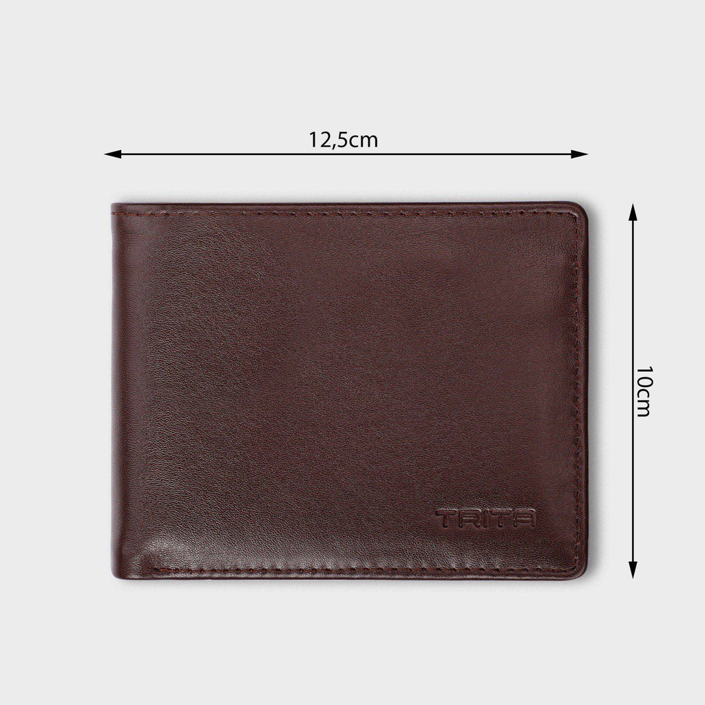 [Mã WABRWB24 giảm 30K đơn 99K] Ví nam - nữ thời trang da bò thật TRITA RVN002 nhiều màu | BigBuy360 - bigbuy360.vn