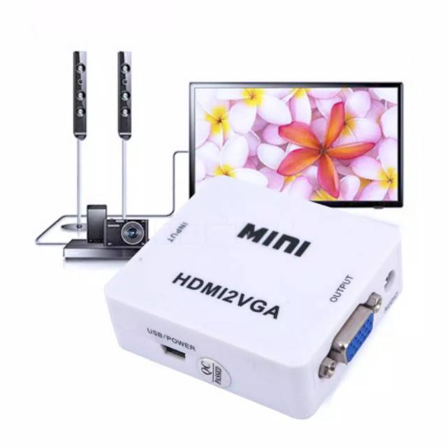 Bộ Chuyển Đổi Hdmi2Av Hdmi Sang Av Vga / Audio Hdmi2Vga