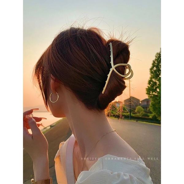 Gắp tóc trơn đơn giản - Kẹp tóc trơn đơn giản