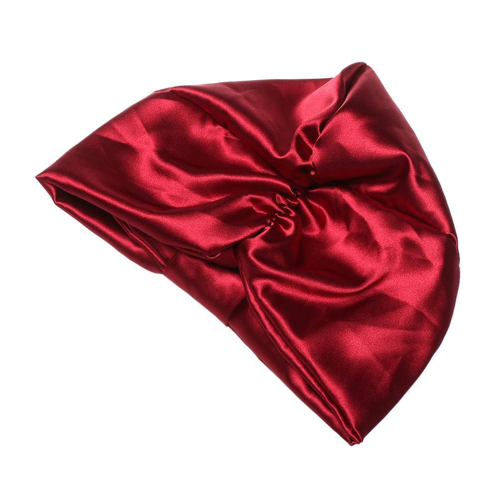 Mũ Turban Trùm Đầu Mềm Mại Thắt Nút Khi Ngủ