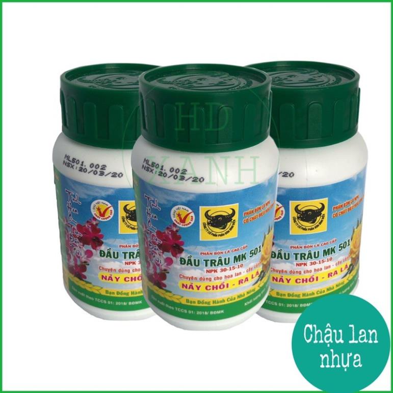 Bộ 3 phân bón lá đầu trâu 501,701,901 100g