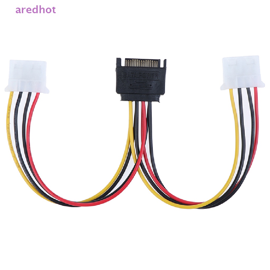 Dây Cáp Nối Ổ Cứng 15Pin SATA male Sang 4 pin molex female Mới