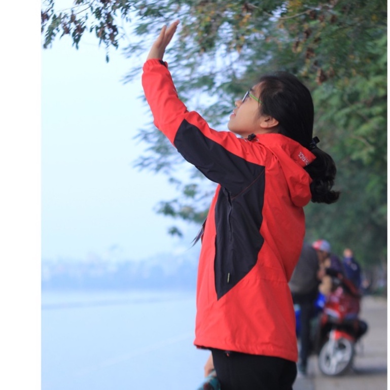 Áo gió  2 lớp chống thấm nước hàng xuất