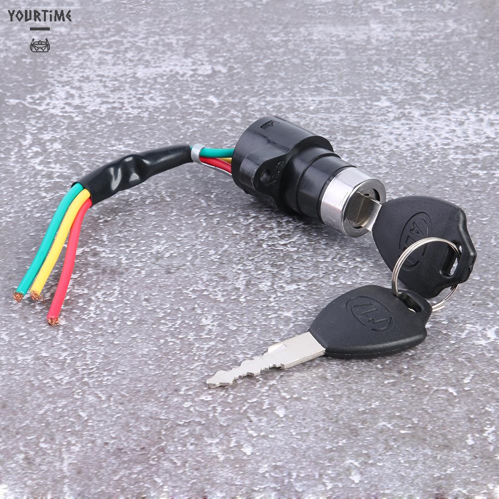 Ổ Khóa Khởi Động Kèm Chìa Khóa Cho Xe Đạp Điện