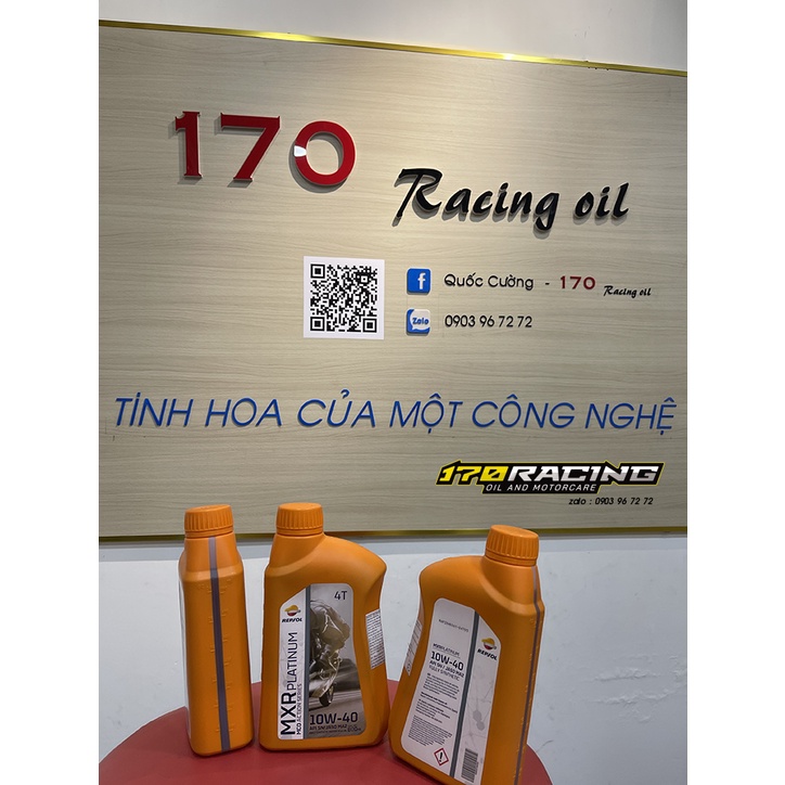 (HCM) Nhớt Xe Máy REPSOL MXR PLATINUM FULLY SYNTHETIC 10W40 API SN | JASO MA2 Dung Tích 800 ML - 1000 ML