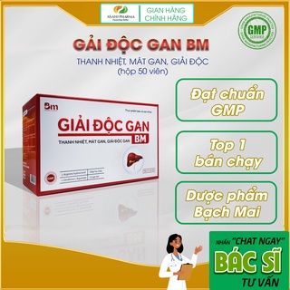 Giải Độc Gan BM - Thanh nhiệt, mát gan, giải độc gan, người uống nhiều bia rượu,..