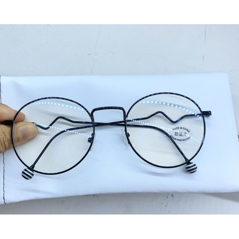 Gọng Kính Cận Nhịp Tim Đính Hạt Vintage 2021 | BigBuy360 - bigbuy360.vn