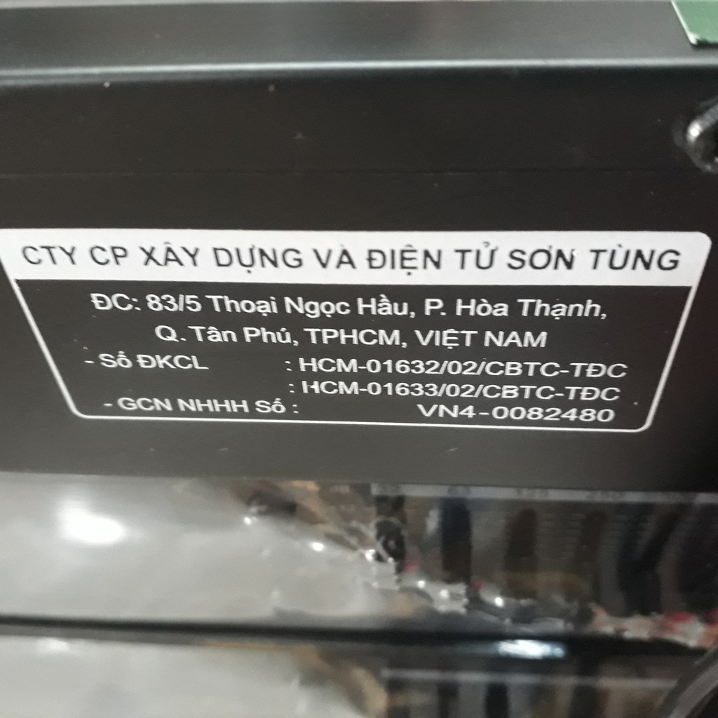 Đầu Lọc Âm Thanh Equalizer Nanomax EQ-665 / EQ-999 Hàng chính hãng Công ty Sơn Tùng