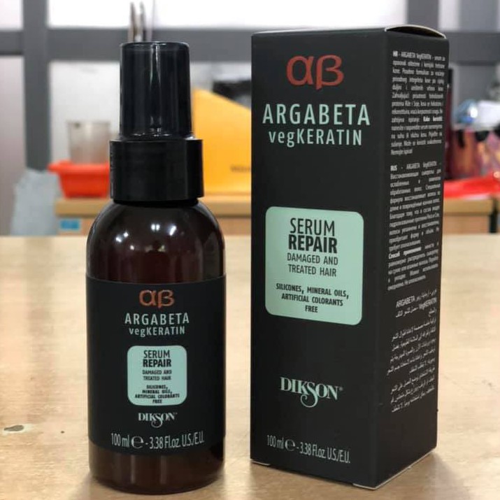 Tinh dầu phục hồi cấu trúc tóc Dikson ARGABETA REPAIR Serum 100ml