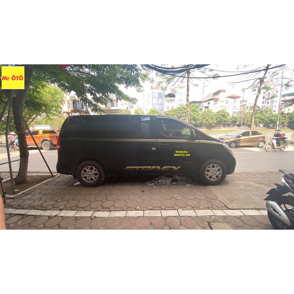 Rèm Che Nắng Xe Hyundai Starex 2011 Hàng Loại 1 MR Ô TÔ. Bộ 6 miếng full