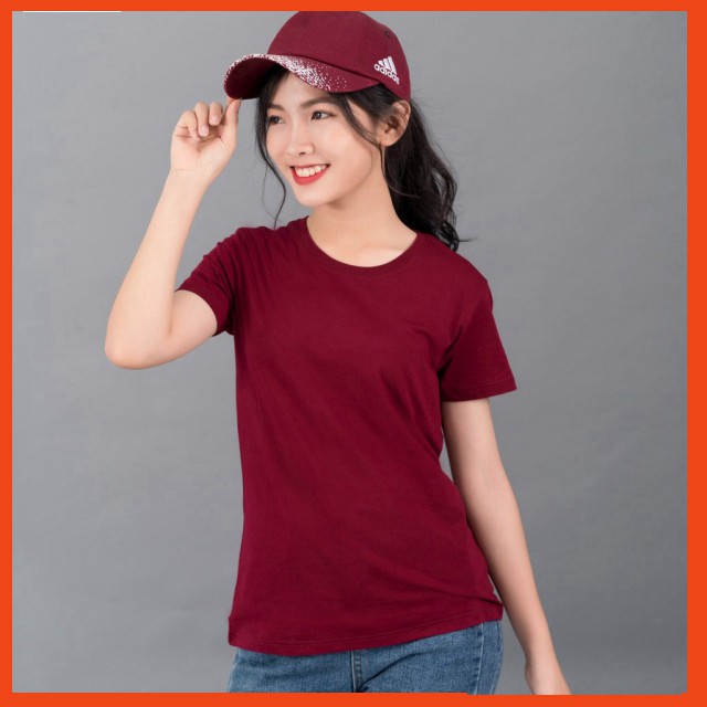 (AT Fashion) Áo Phông Áo Thun Trơn Nam Nữ Nhiều Màu Giá Sỉ - Áo thun giá rẻ AT01