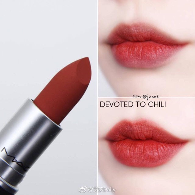 Son thỏi MAC lipstick màu Devoted to Chili | BigBuy360 - bigbuy360.vn