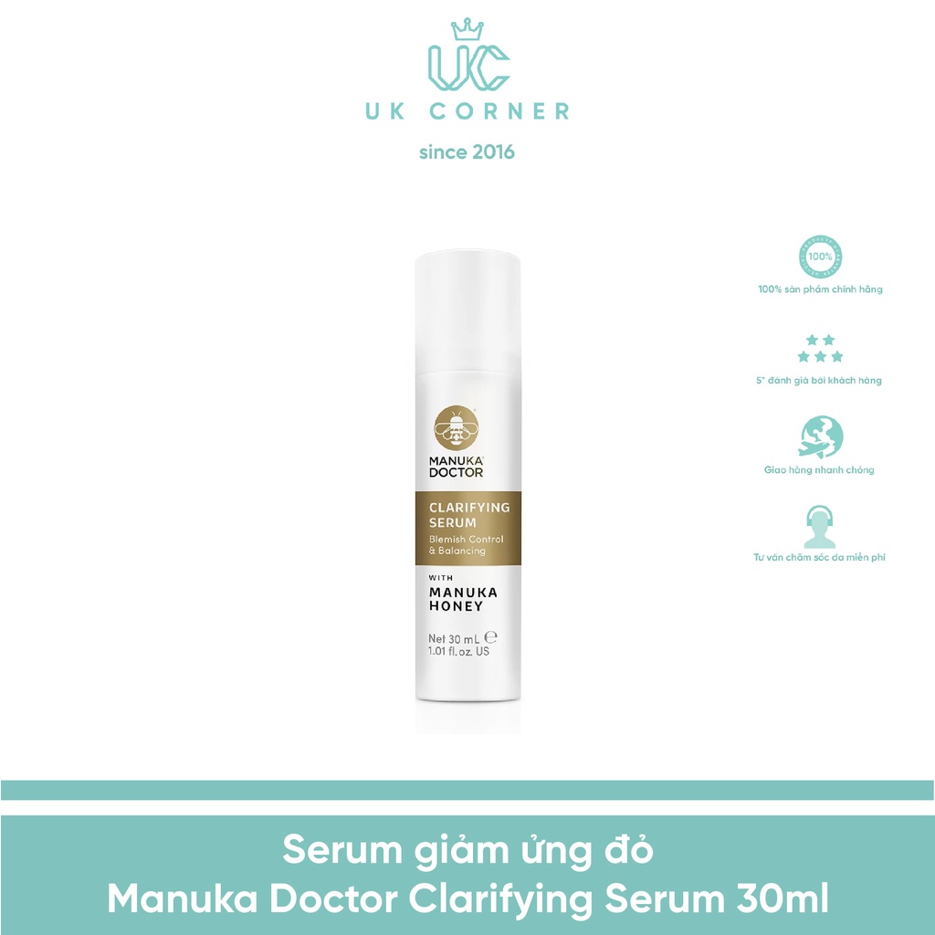 Serum giảm ửng đỏ Manuka Doctor Clarifying Serum