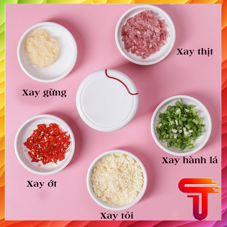 [HÀNG HÓT + VIDEO] MÁY XAY TỎI ỚT CẦM TAY ĐA NĂNG | BigBuy360 - bigbuy360.vn