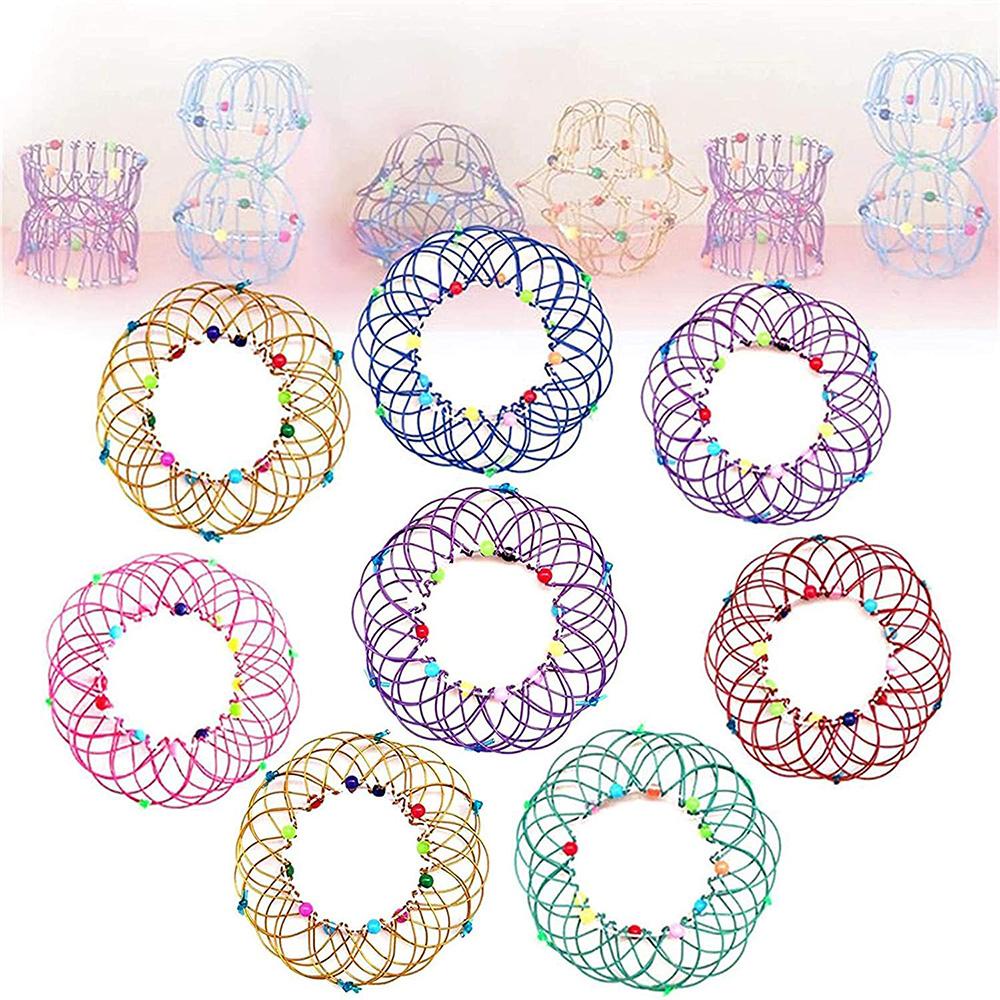 Khuôn Sắt Làm Giỏ Hoa Mandala Trang Trí Đồ Chơi Thủ Công