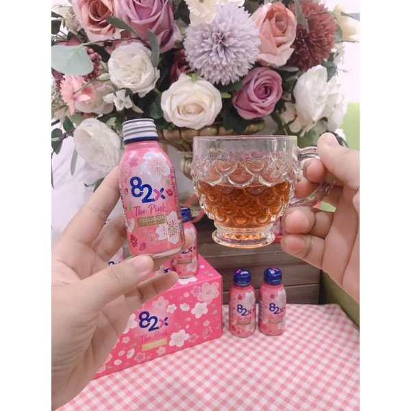 Nước uống đẹp da Collagen 82x The Pink