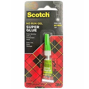 Bộ 4 tuýp keo dán đa năng siêu dính nhanh khô 3M Scotch Super Glue AD113 2g