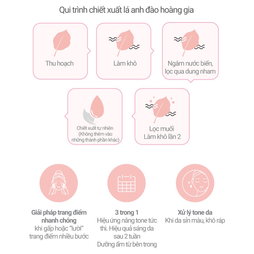 Kem nâng tông, dưỡng sáng làm đều màu da từ hoa anh đào INNISFREE Cherry Blossom Tone Up Cream 50ml | BigBuy360 - bigbuy360.vn