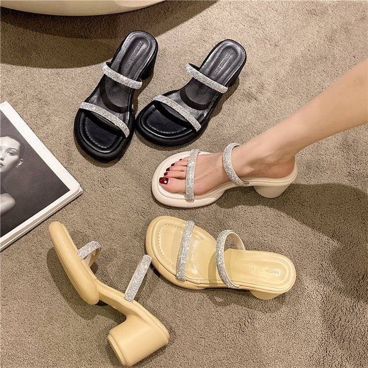 Dép Sandal Đế Dày Chống Trượt Thời Trang Mùa Hè