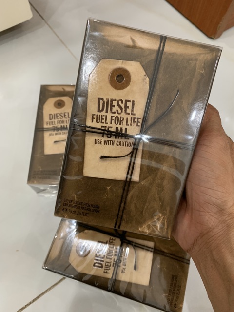 [Mã COSSALE27 giảm 80K đơn 1000K] Nước hoa diesel fuel for life homme 75ml full seal | BigBuy360 - bigbuy360.vn