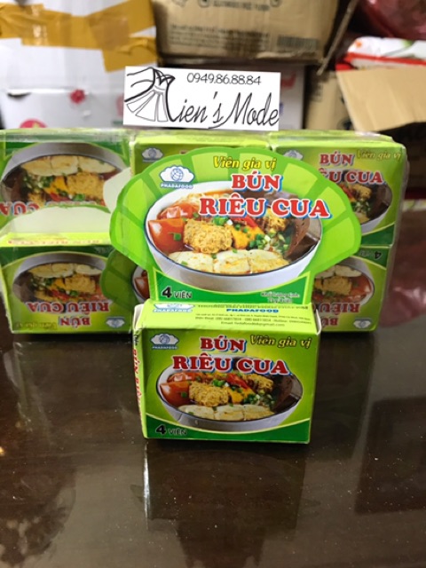 12 hộp Bún riêu cua