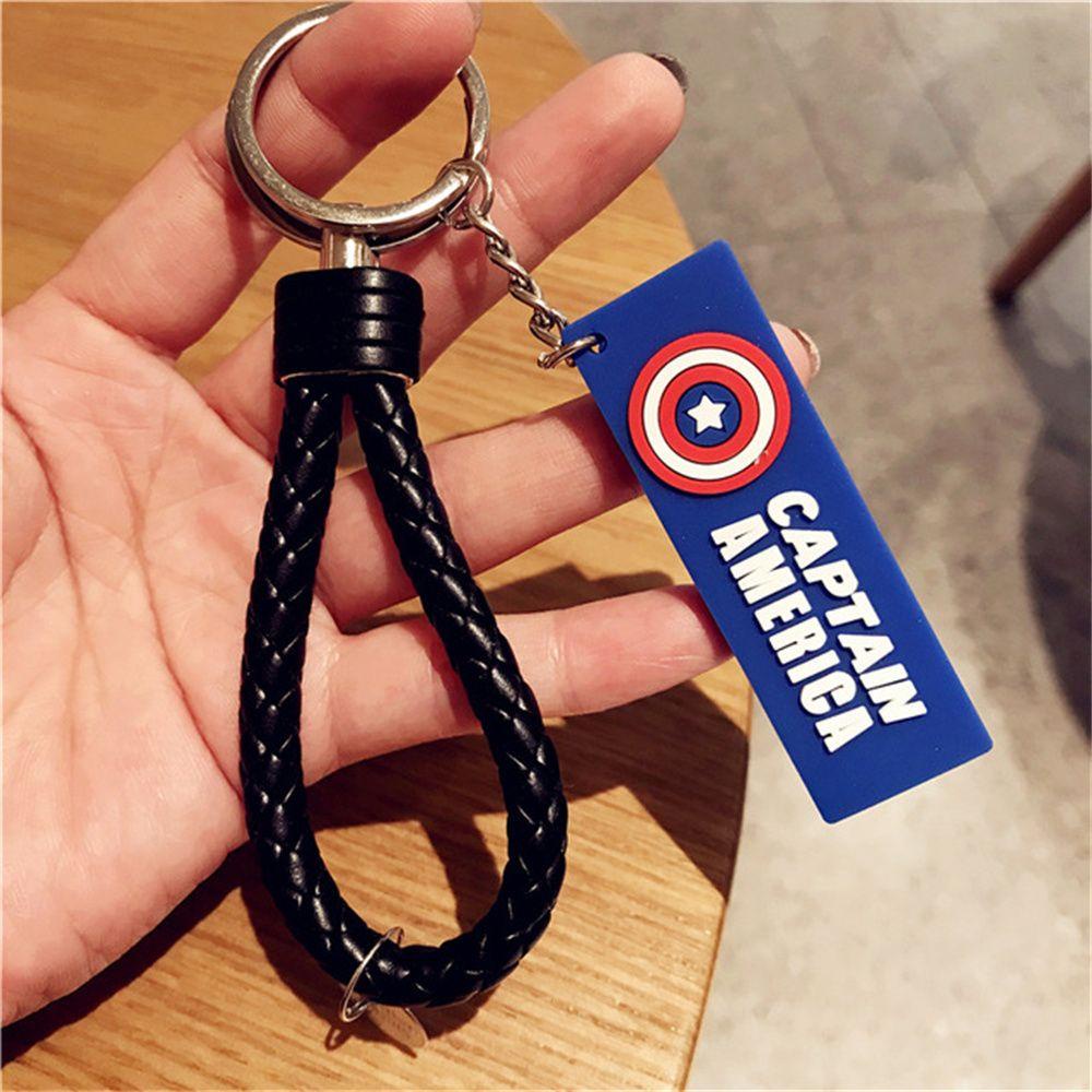 Móc Khóa Hình Siêu Anh Hùng Marvel Trang Trí Ba Lô / Túi Xách / Móc Khóa