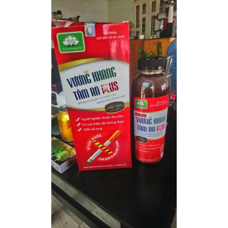 BỘI CAI THUỐC LÁ THUỐC LÀO VƯƠNG KHANG TÂM AN PLUS
