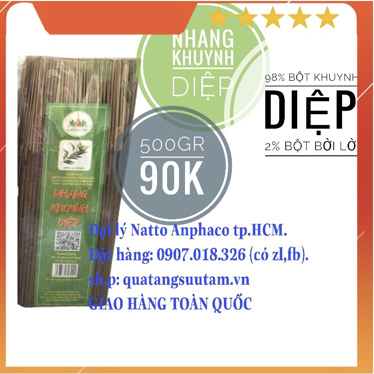 ❤️500g Nhang Khuynh Diệp❤️ Tuyệt đối không hoá chất, không phẩm màu, nguyên liệu hoàn toàn thiên nhiên