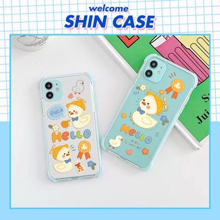 Ốp lưng iphone Vịt vàng viền màu chống trượt 5/5s/6/6plus/6s/6splus/7/7plus/8/8plus/x/xr/xs/11/12/pro/max/plus/promax