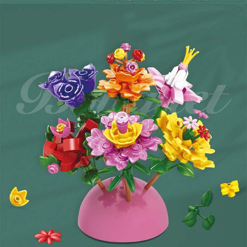 CHOOKEY Set 6 Hộp 6 Hộp Hoa Hồng Ba Chiều Xinh Xắn
