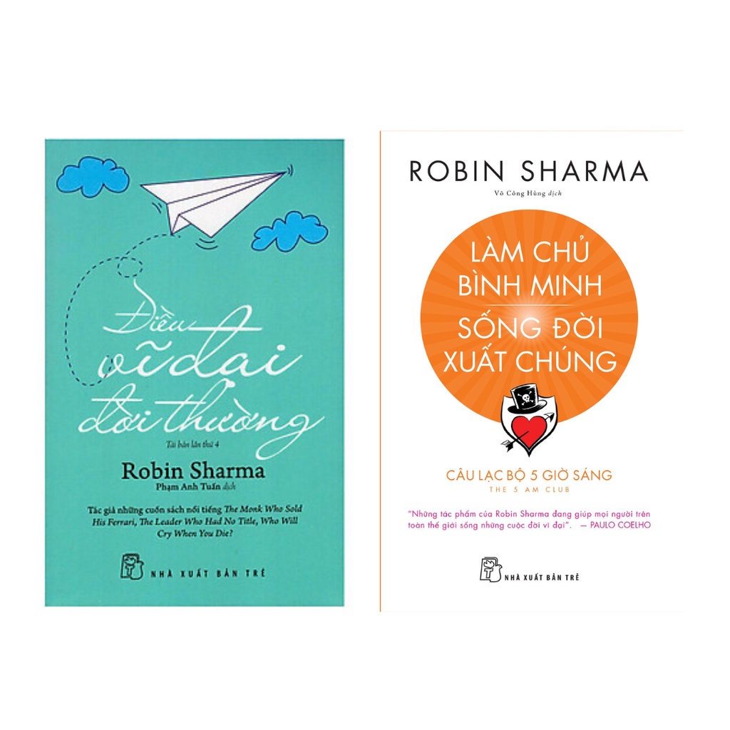 Sách Combo 2 cuốn: Điều Vĩ Đại Đời Thường + Làm Chủ Bình Minh Sống Đời Xuất Chúng