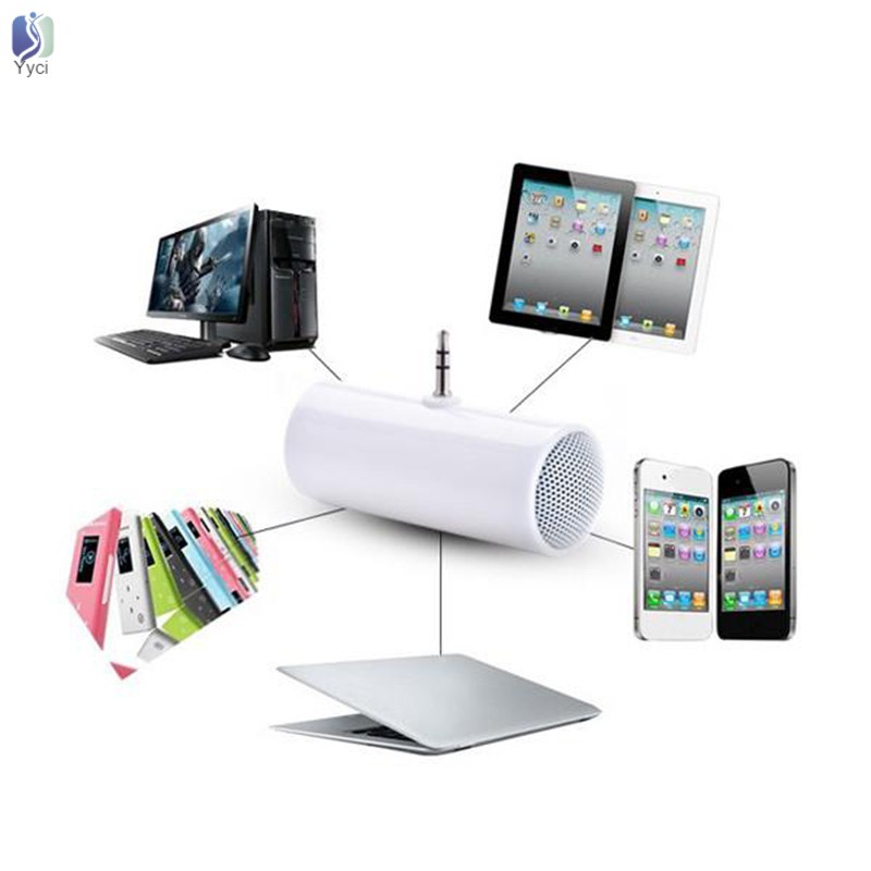 Loa Mini 3.5mm Cho Điện Thoại/Máy Tính Bảng/Mp3/Mp4 Tiện Dụng