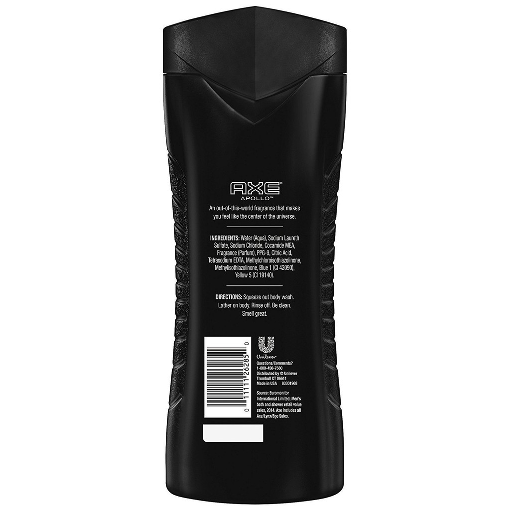 Gel tắm nam Axe Shower Gel Apollo 473ml (Mỹ)