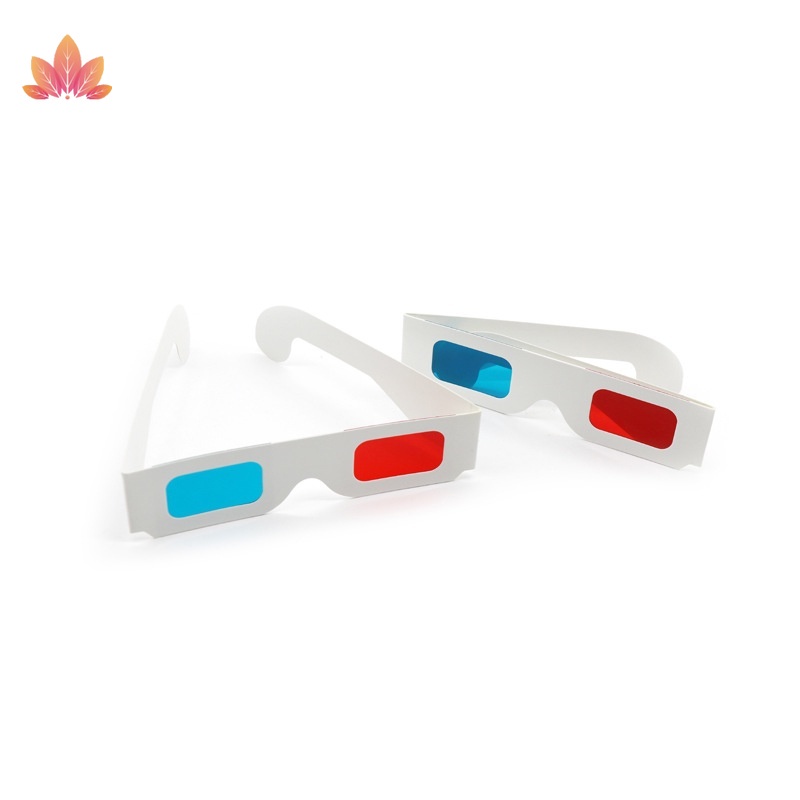Bộ Kính 3D Hình Giấy 3D Màu Đỏ Và Xanh Lam JP5