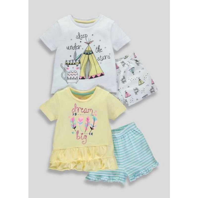 Bộ cotton Matalan bé trai bé gái