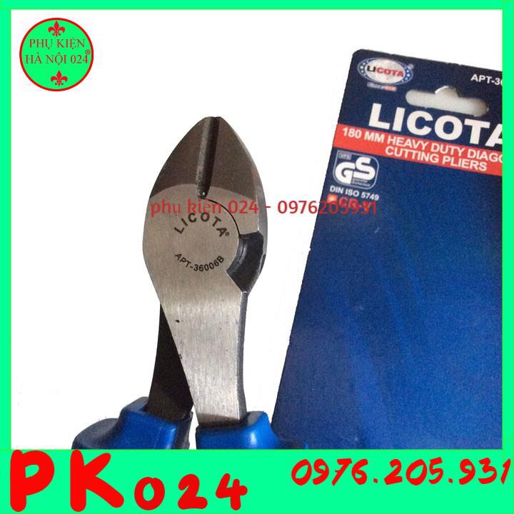 Kìm Cắt Licota 7 Inch-180mm Cao Cấp